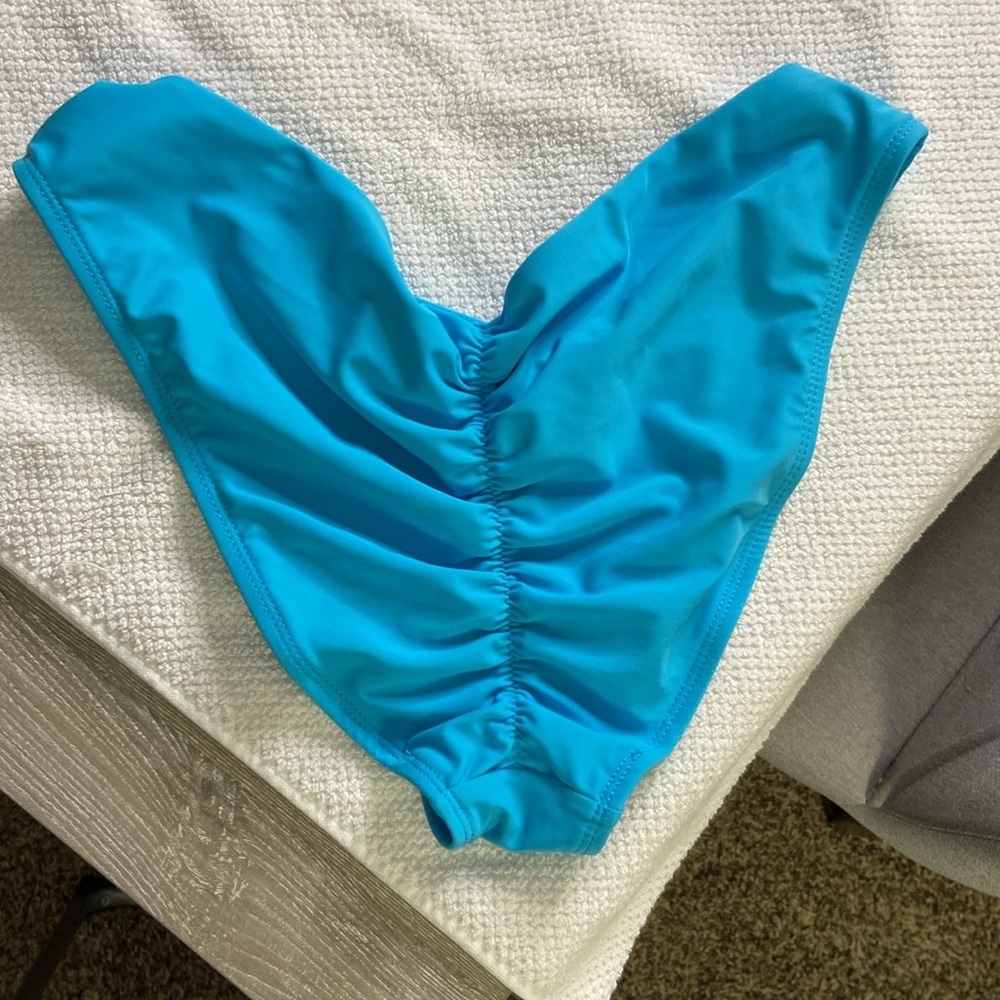 Time & Tru Women's Blue Tankini - Size L - Picture 4 of 5